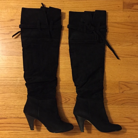 Bakers Shoes - Bakers Slouching Knee Boots- PRICE REDUCTION